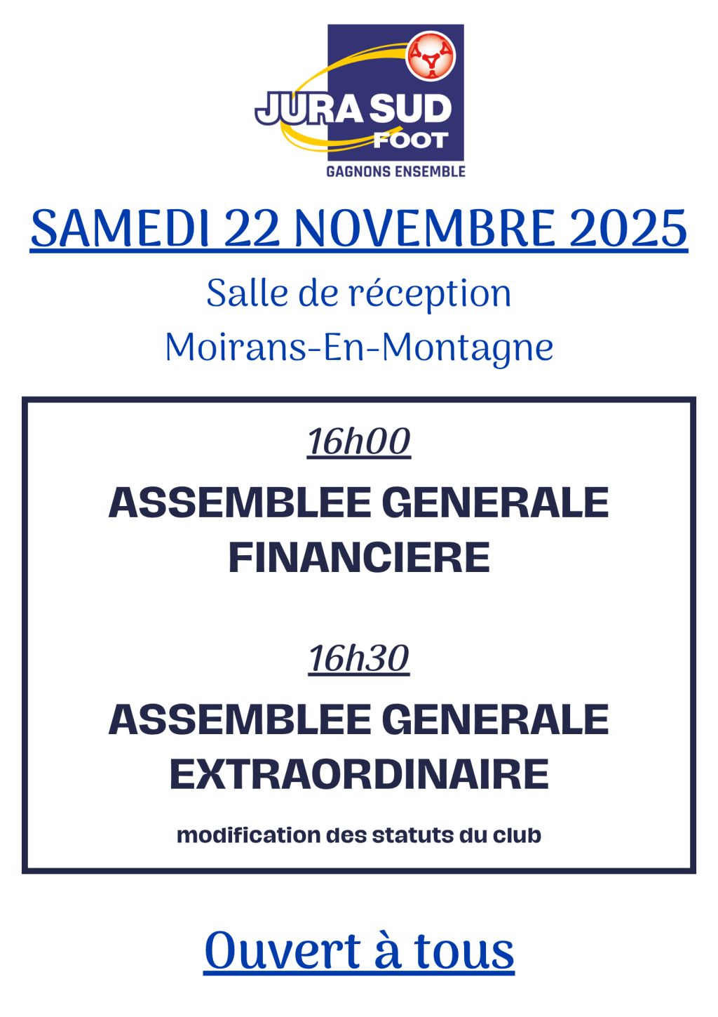 Devenez Acteur Club 2025 08 29