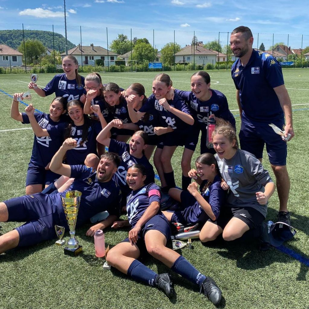 U15F Championne JURA 1